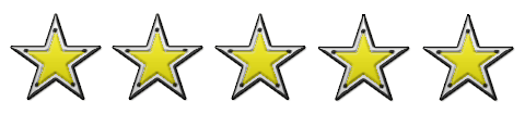 5 Sterne Bewertung von echten Kunden